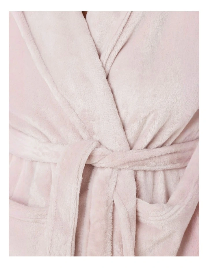 Imogin Pink Plush Robe image 6