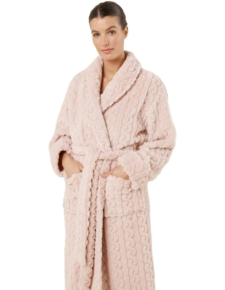 Gabriella Plush Long Robe image 1
