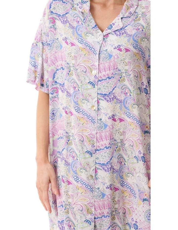 Florence Short sleepshirt - Multi image 3