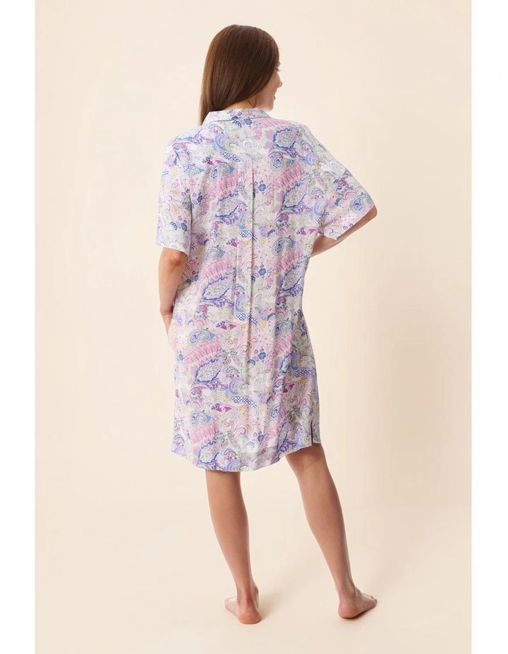 Florence Short sleepshirt - Multi image 7