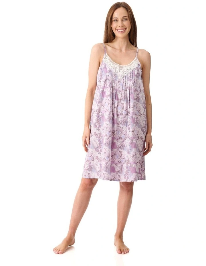 Como Short chemise - Mauve image 1
