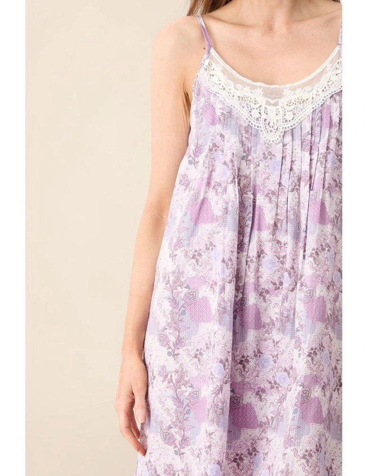 Como Short chemise - Mauve image 6
