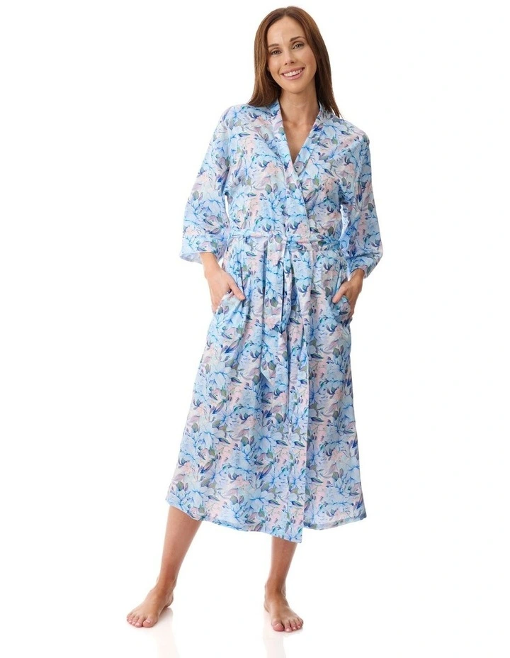 Bari Mid length wrap - Blue image 1