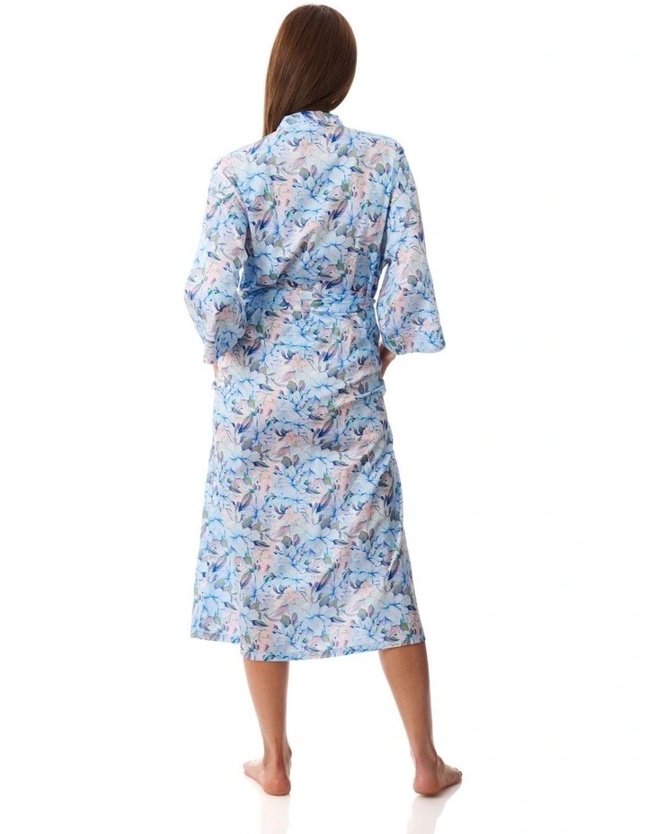 Bari Mid length wrap - Blue image 2