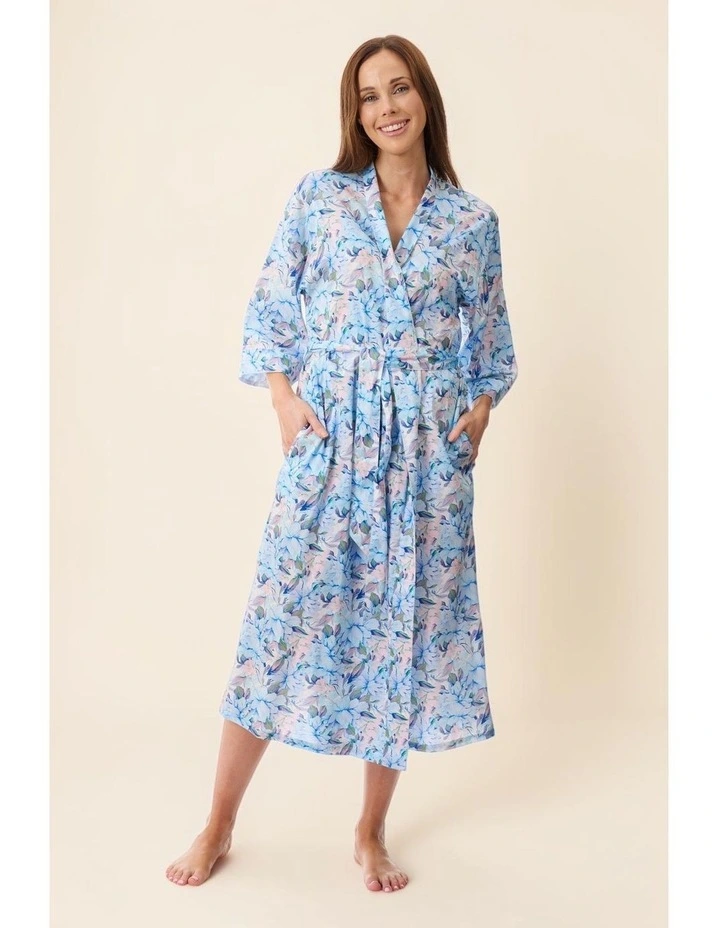Bari Mid length wrap - Blue image 5