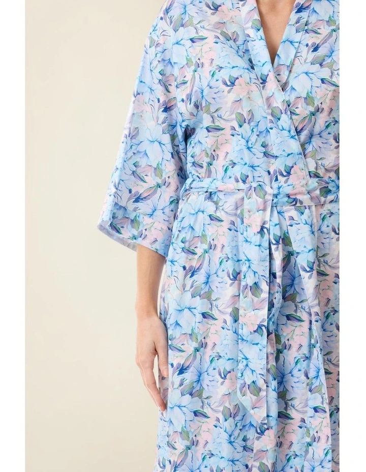 Bari Mid length wrap - Blue image 6