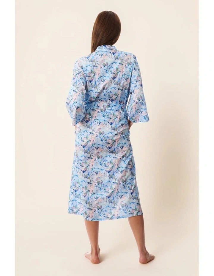Bari Mid length wrap - Blue image 7