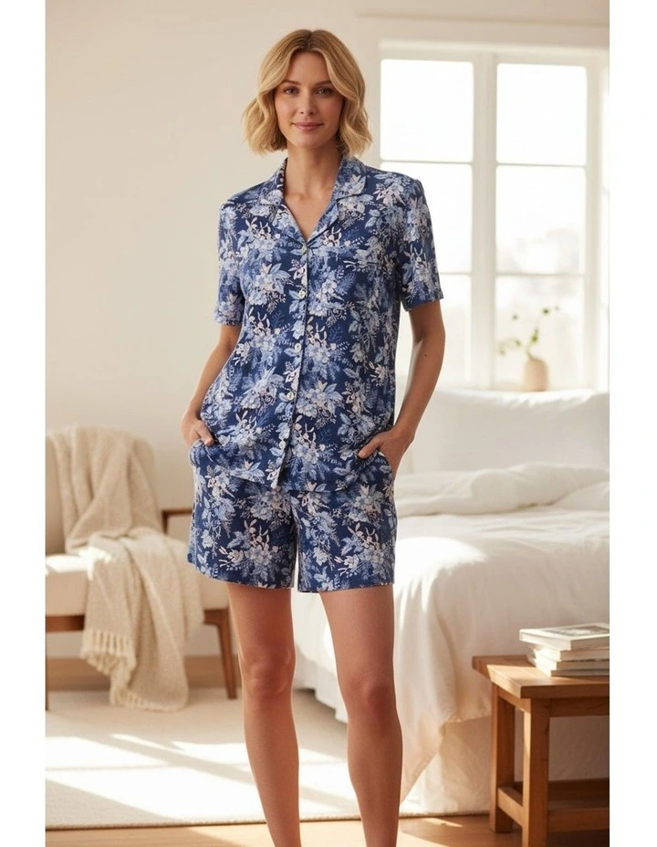Trieste Short pyjama - Navy image 4