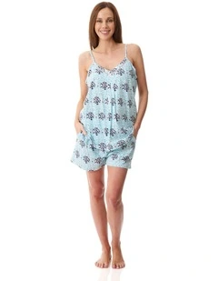 Dazio Camisole short pyjama - Aqua
