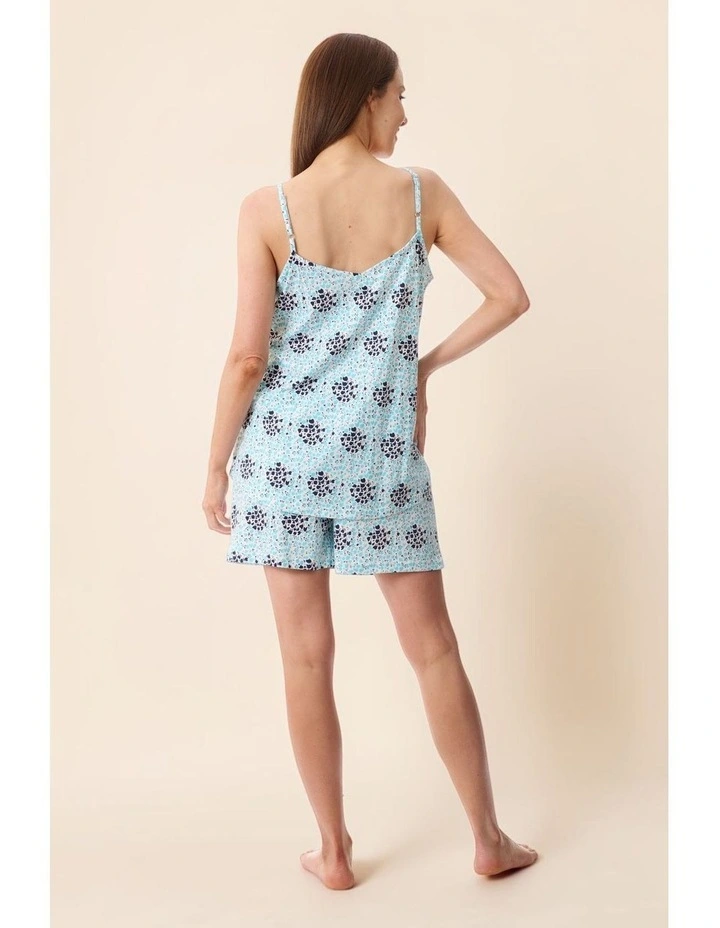 Dazio Camisole short pyjama - Aqua image 7
