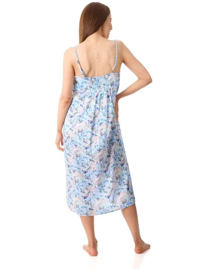Bari Mid length chemise - Blue image 2