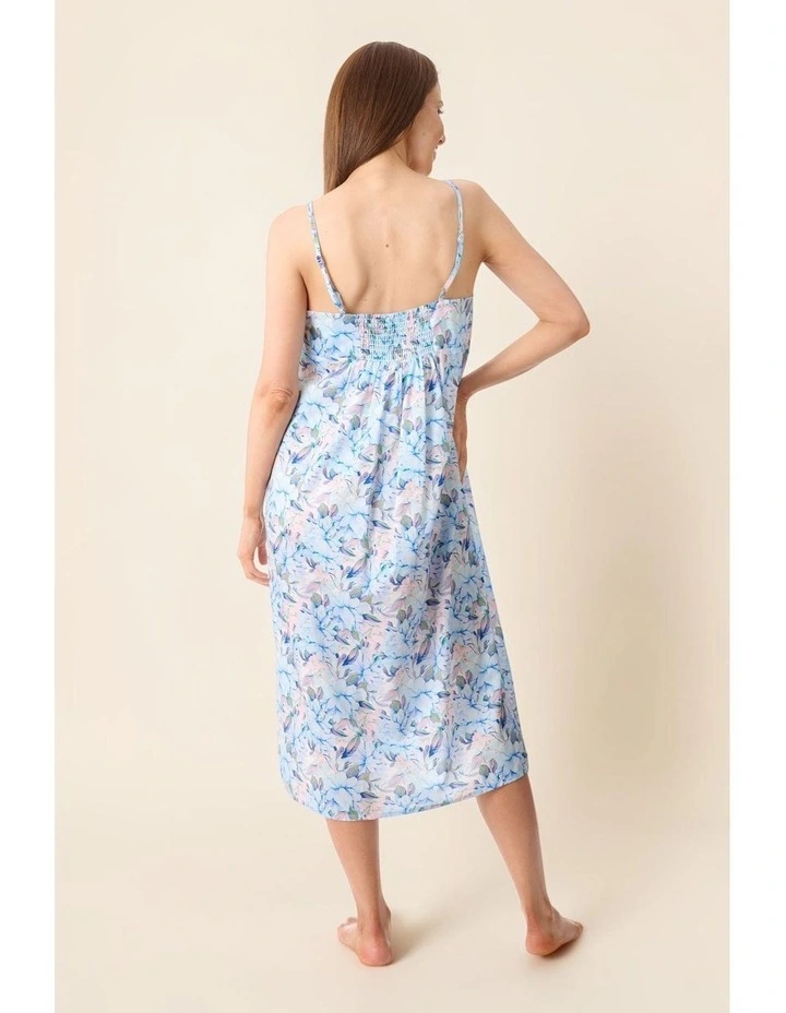 Bari Mid length chemise - Blue image 7