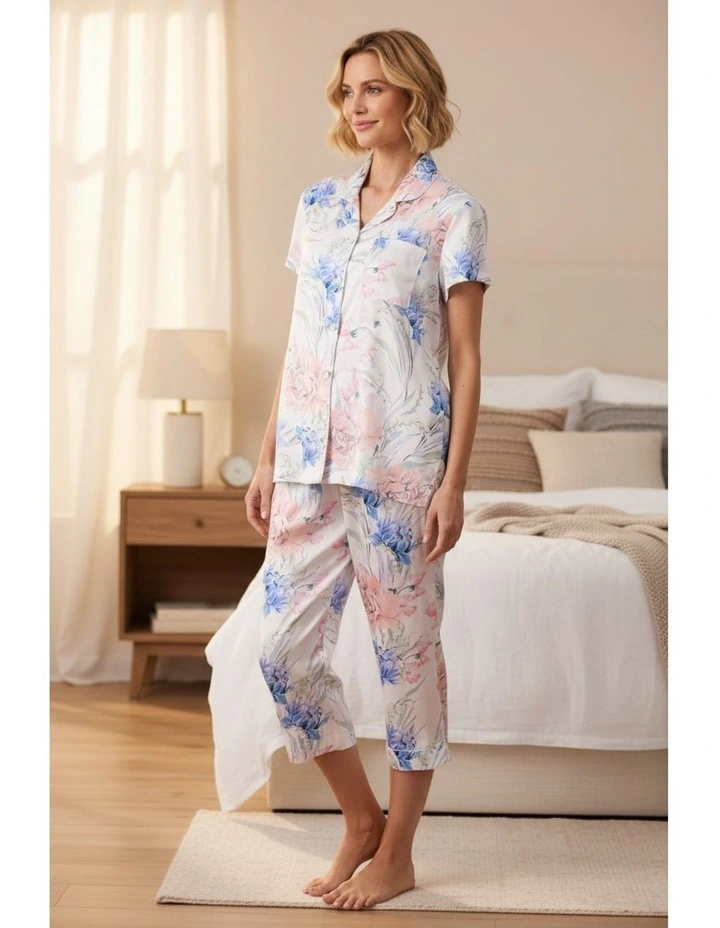 Zanika Capri pyjama - Ivory image 4