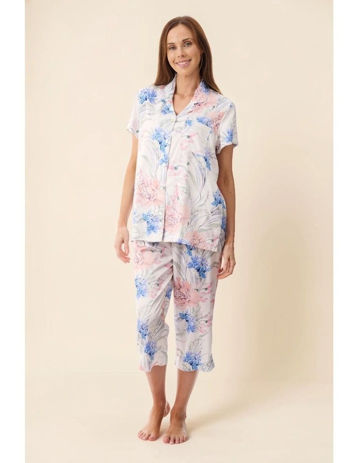 Zanika Capri pyjama - Ivory image 5