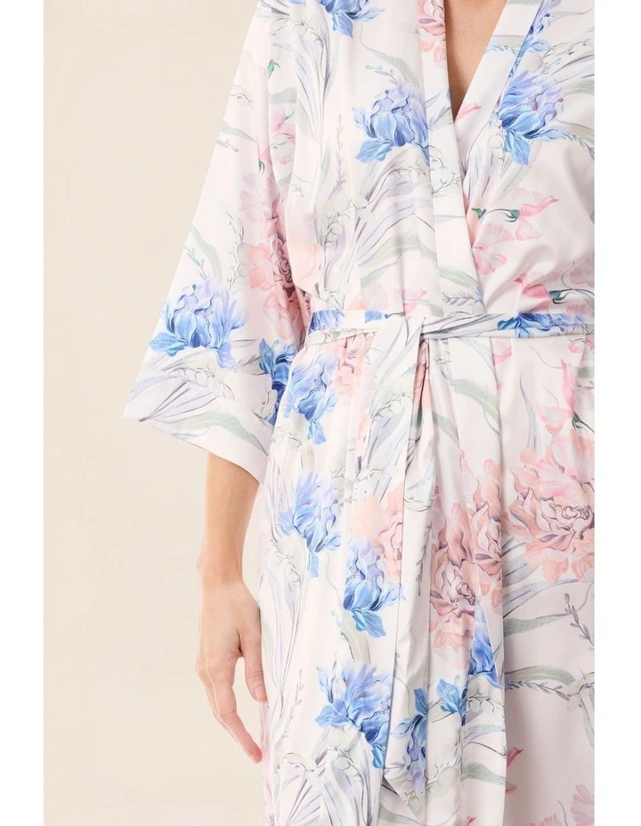 Zanika Mid length wrap - Ivory image 6