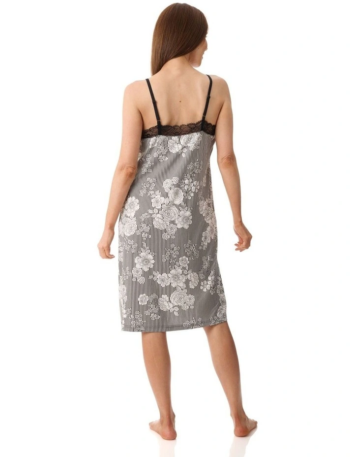 Uzzano Short chemise - Black/White image 2