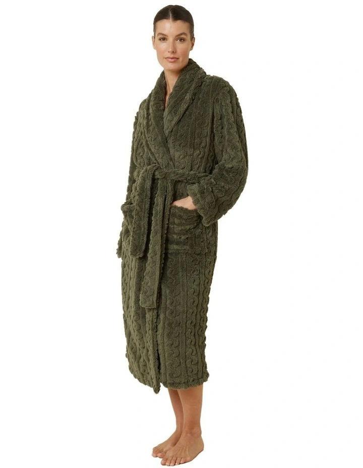 Gabriella Plush Long Robe image 3