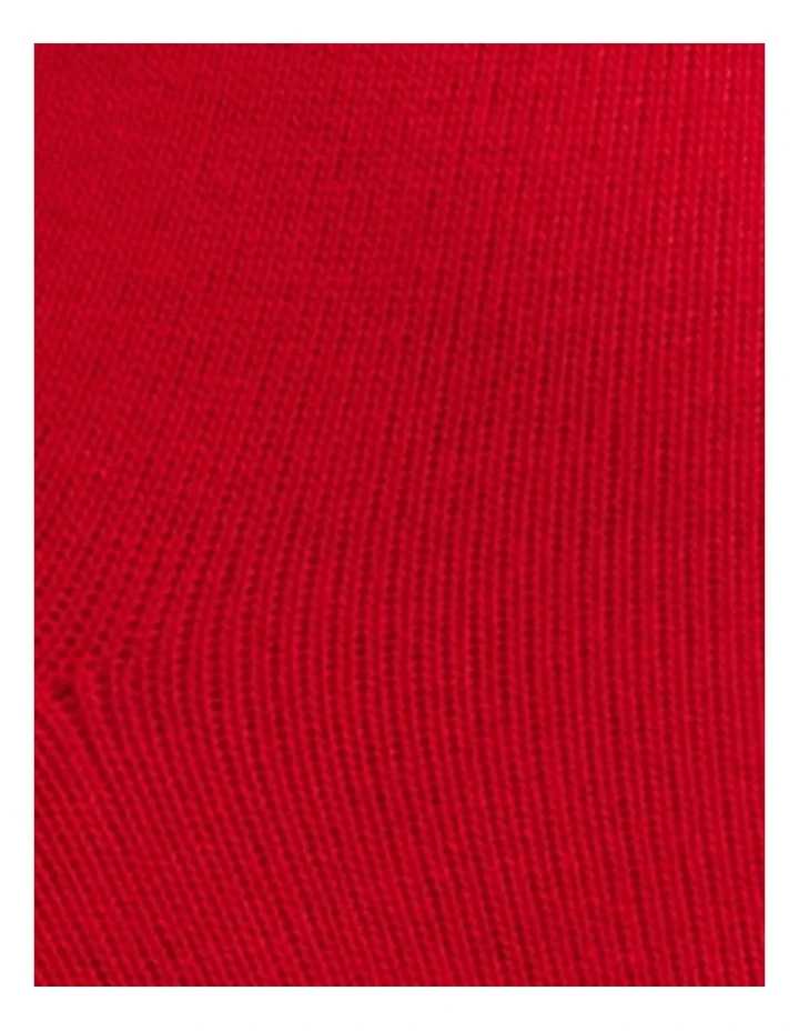 Lil Red Cotton Socks image 4