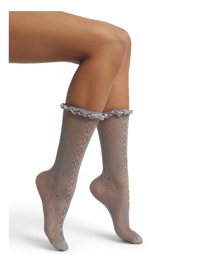 Mimi Lace Frill Edge Socks image 1