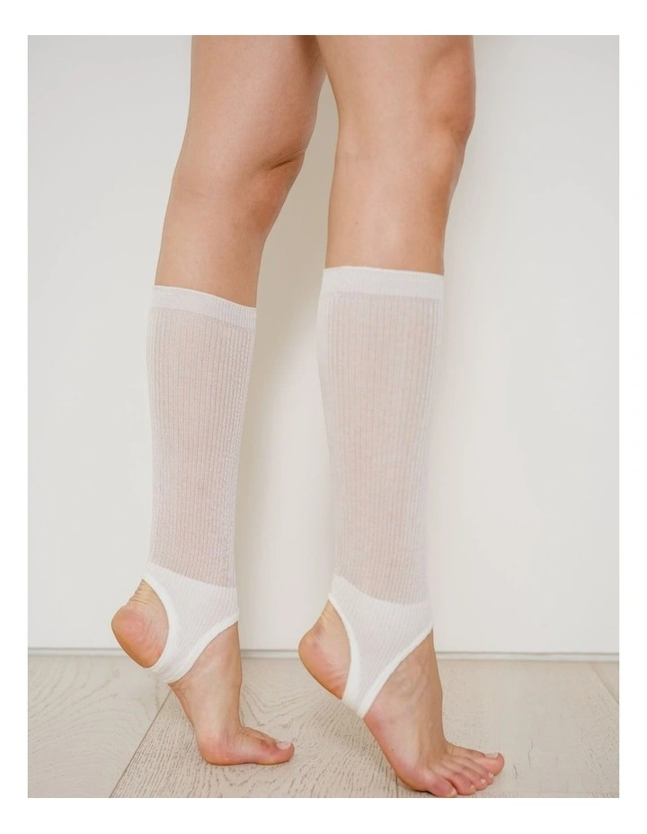High Heel Jungle Show Pony Fine Stirrup Socks image 5