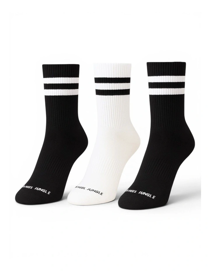 Varsity Grip Pilates Yoga Socks - 3 Packs image 5
