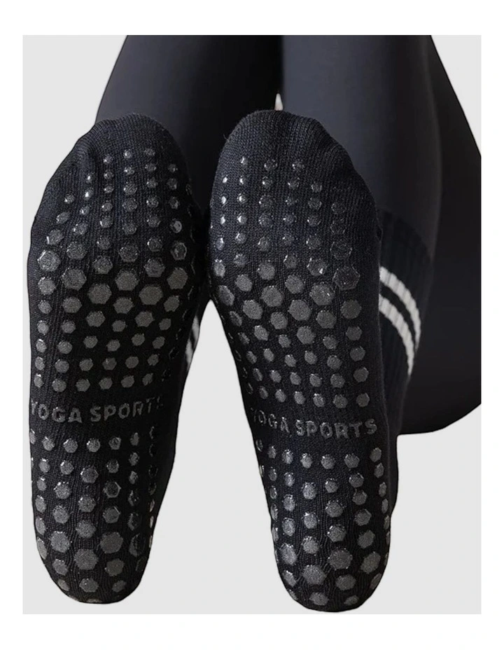 Varsity Grip Pilates Yoga Socks - 3 Packs image 7