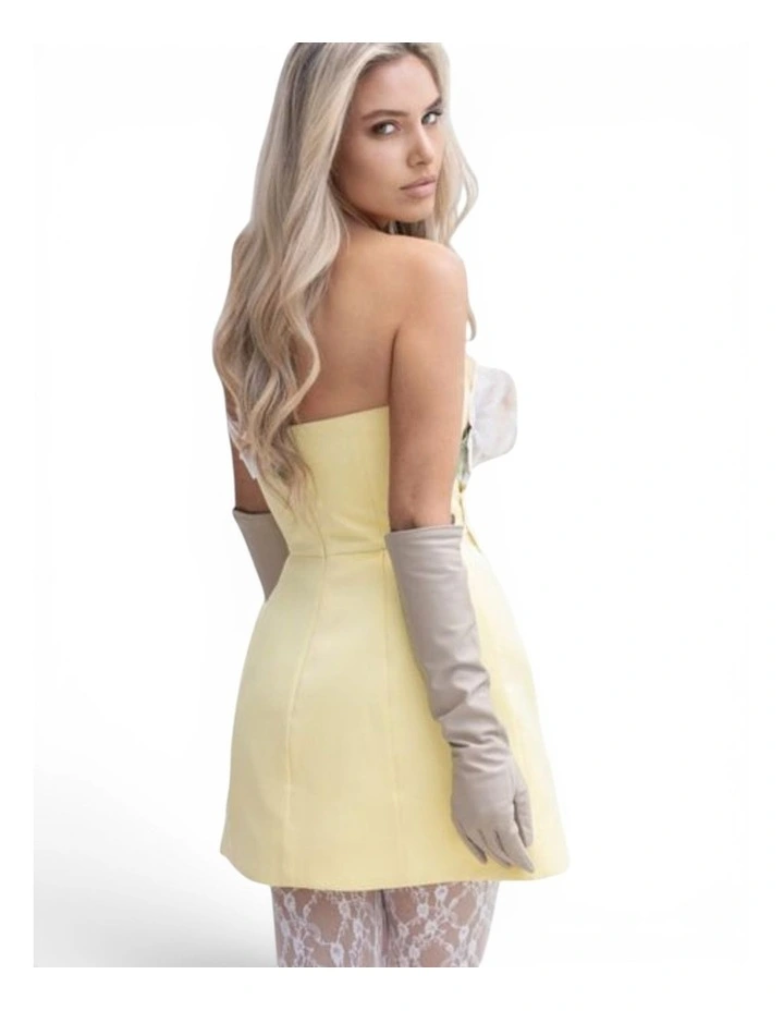 Florence Lambskin Leather Opera Gloves - Sable image 2
