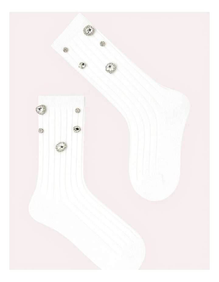 High Heel Jungle Kate Gem Socks image 3