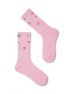 High Heel Jungle Kate Gem Socks