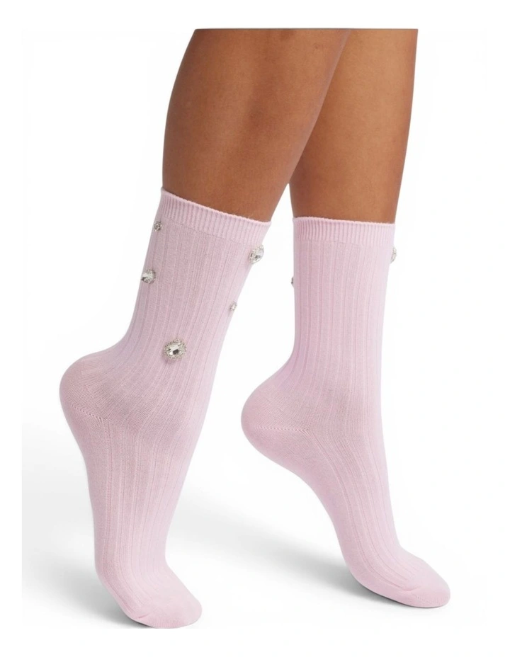 High Heel Jungle Kate Gem Socks image 2