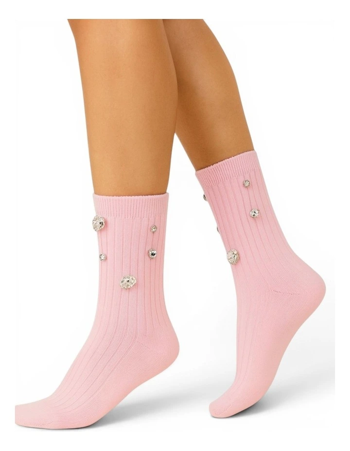 High Heel Jungle Kate Gem Socks image 3