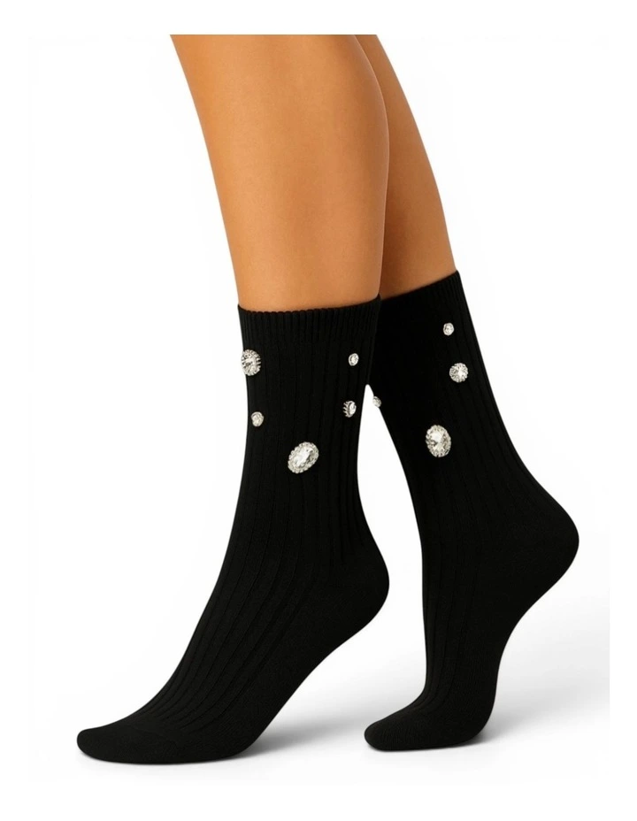 High Heel Jungle Kate Gem Socks image 2