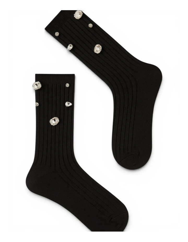 High Heel Jungle Kate Gem Socks image 3