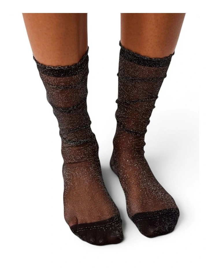 High Heel Jungle Sheer Magic Knee Socks image 2
