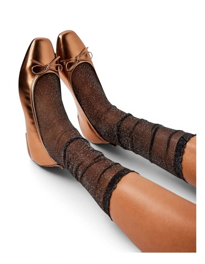 High Heel Jungle Sheer Magic Knee Socks image 4