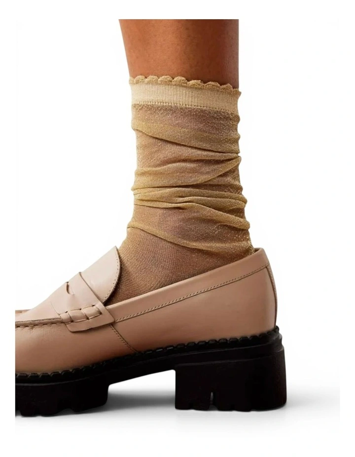 High Heel Jungle Sheer Magic Knee Socks image 2