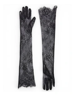 High Heel Jungle Chantilly Lace Opera Gloves