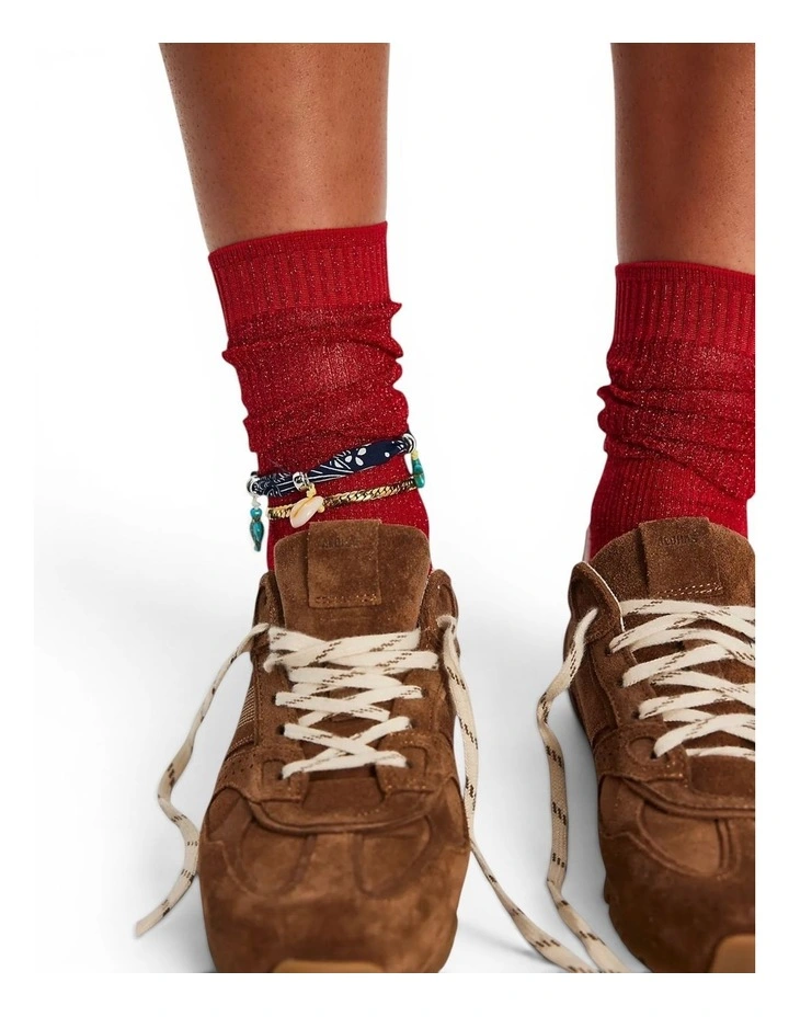 High Heel Jungle Glitter Dance Socks image 6