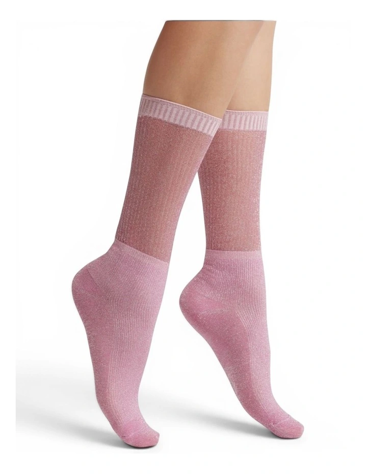 High Heel Jungle Glitter Dance Socks image 3