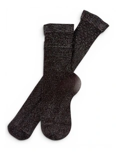 High Heel Jungle Glitter Dance Socks