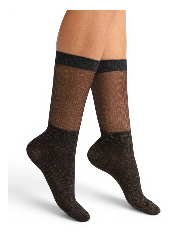 High Heel Jungle Glitter Dance Socks image 5