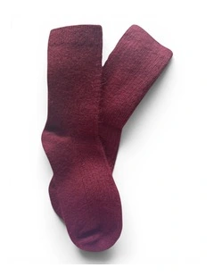 High Heel Jungle Cashmere Cloud Socks