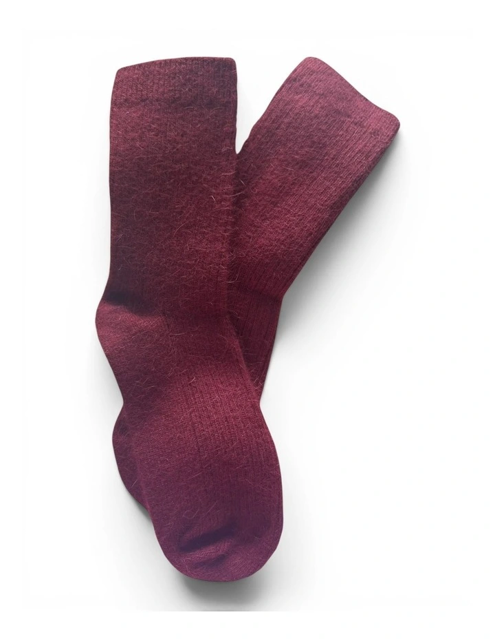 High Heel Jungle Cashmere Cloud Socks image 1