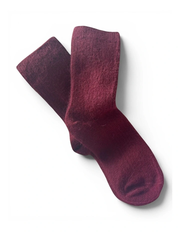 High Heel Jungle Cashmere Cloud Socks image 3