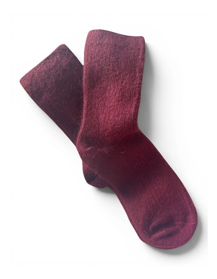 High Heel Jungle Cashmere Cloud Socks image 5