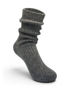 High Heel Jungle Cashmere Cloud Socks