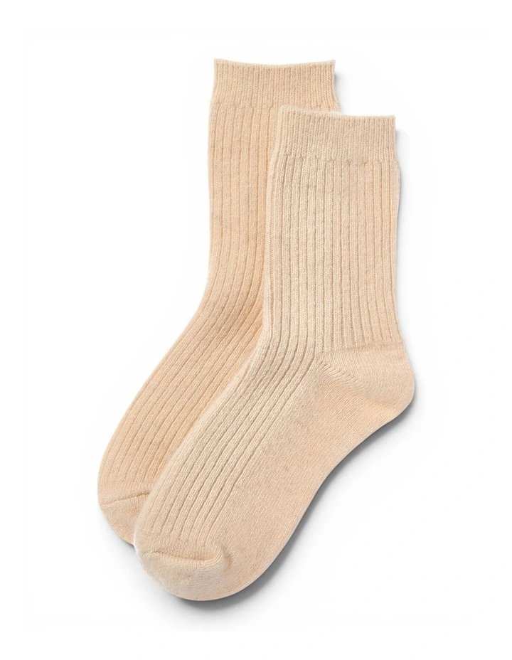 High Heel Jungle Cashmere Cloud Socks image 1