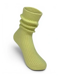 High Heel Jungle Cashmere Cloud Socks