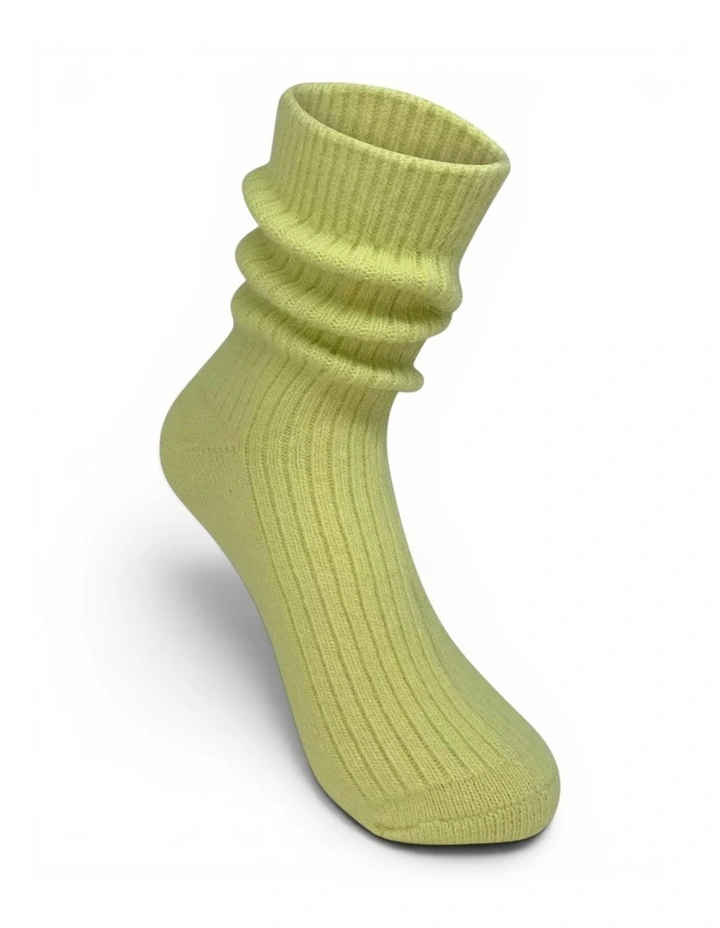 High Heel Jungle Cashmere Cloud Socks image 1