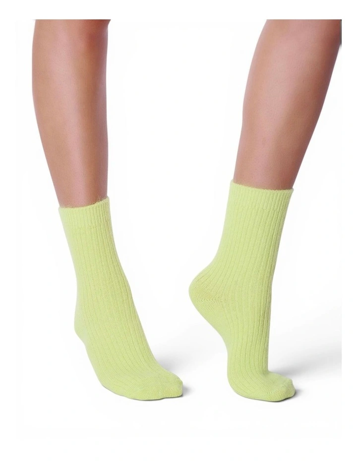 High Heel Jungle Cashmere Cloud Socks image 3